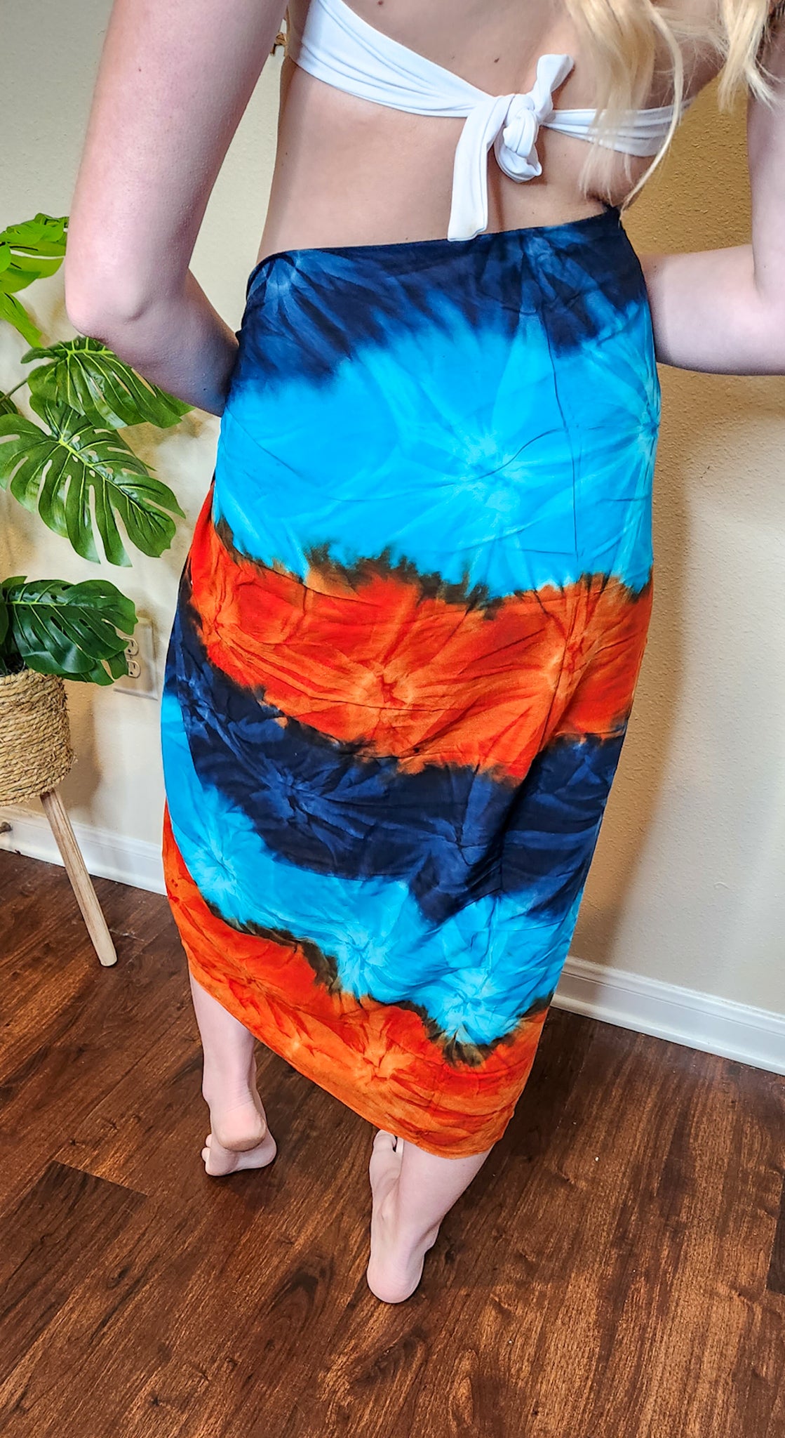 Tie dye 2025 sarong skirt