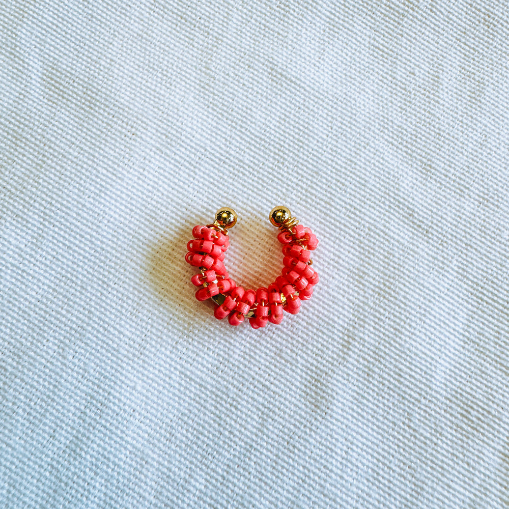 Coral ear cuff 