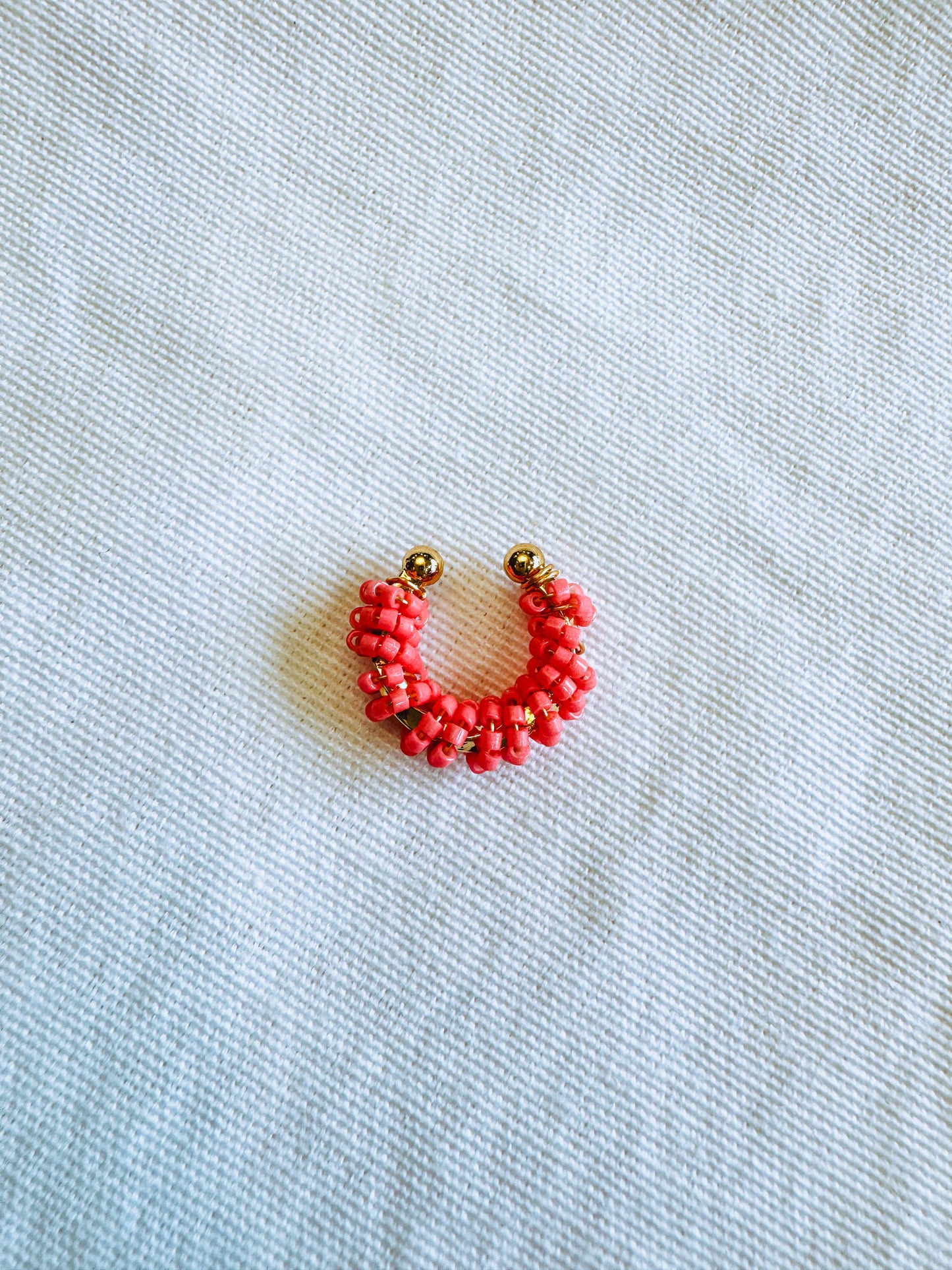 Coral ear cuff 