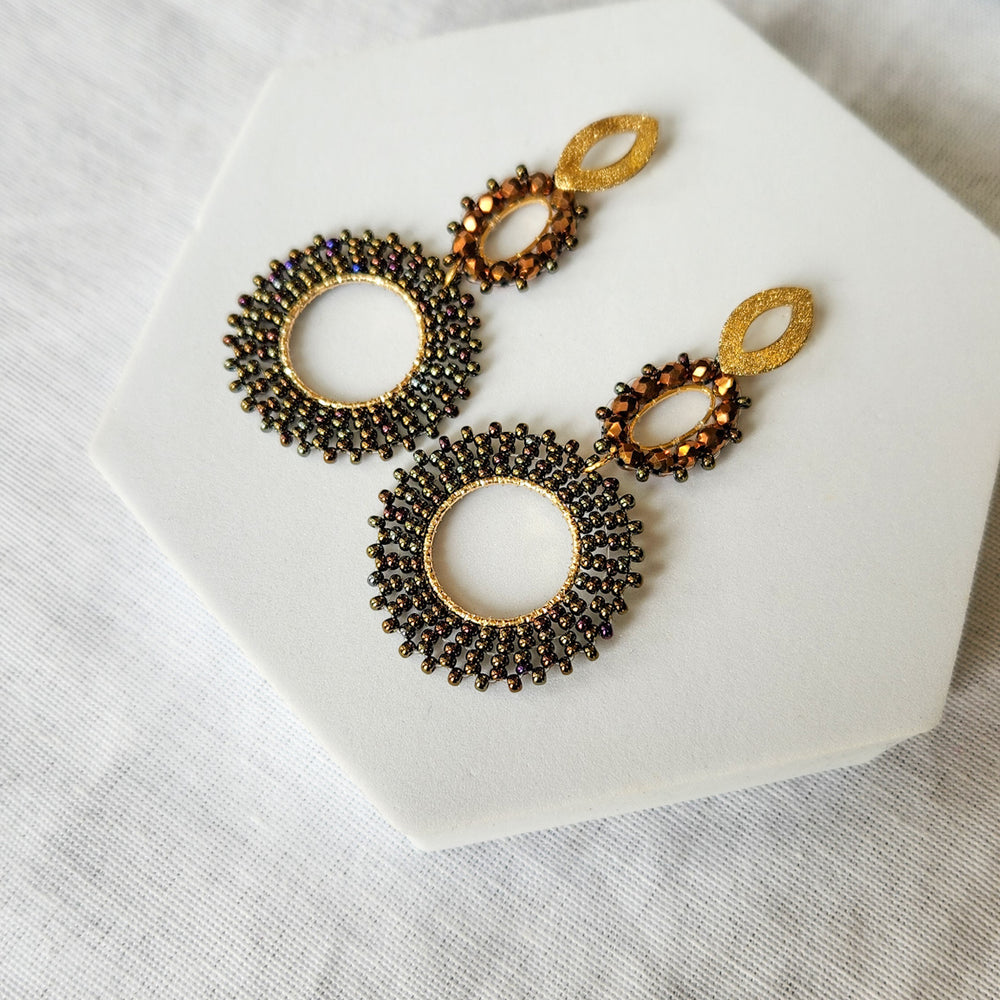 Marie Brown Earrings