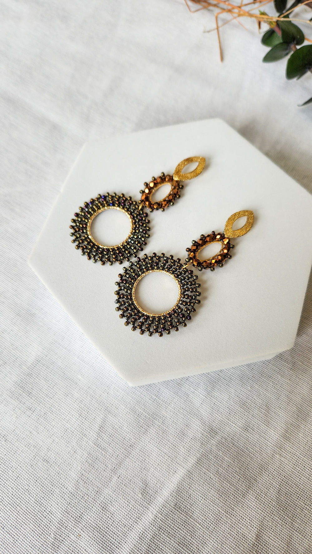 Marie Brown Earrings