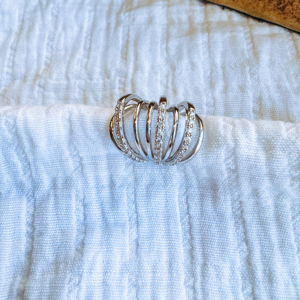 Ear Cuff Earring Silver