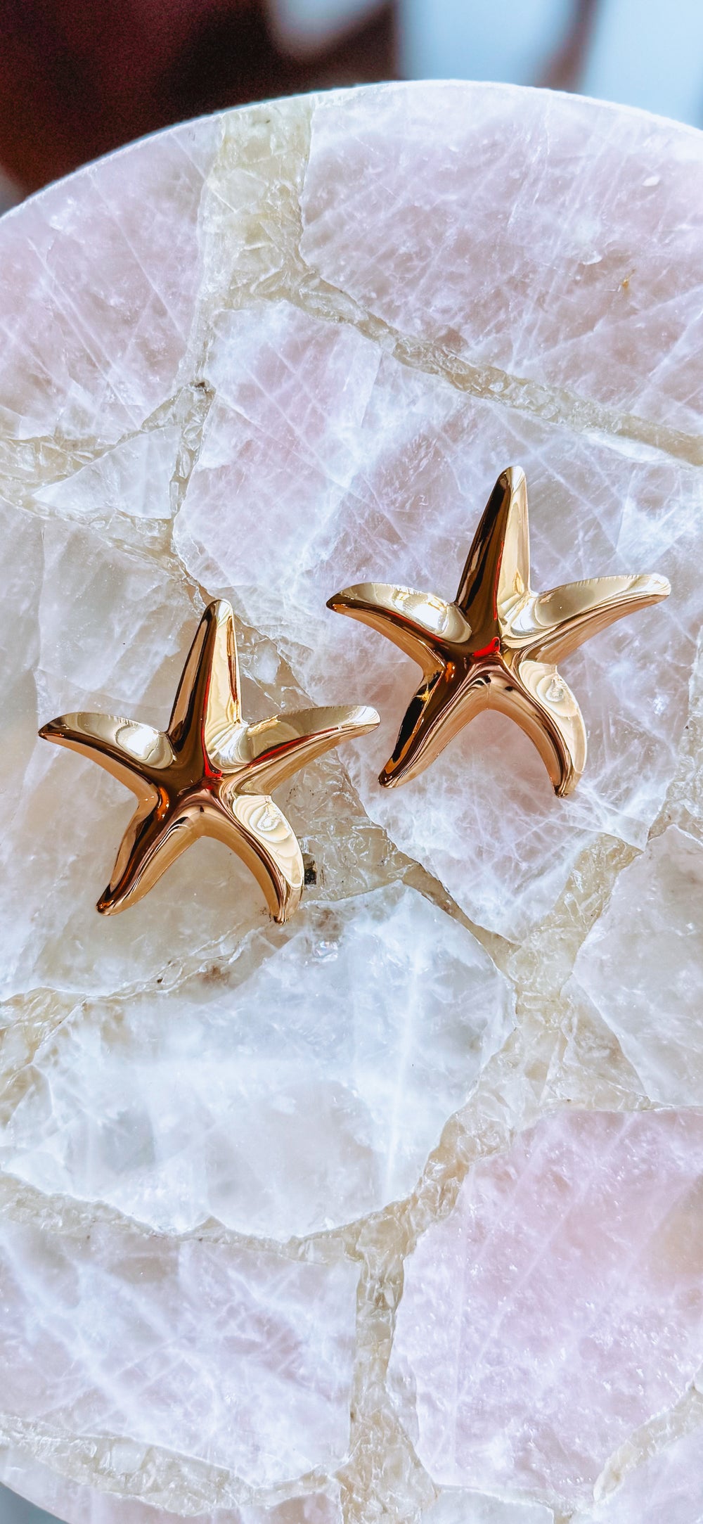 Starfish Gold Studs