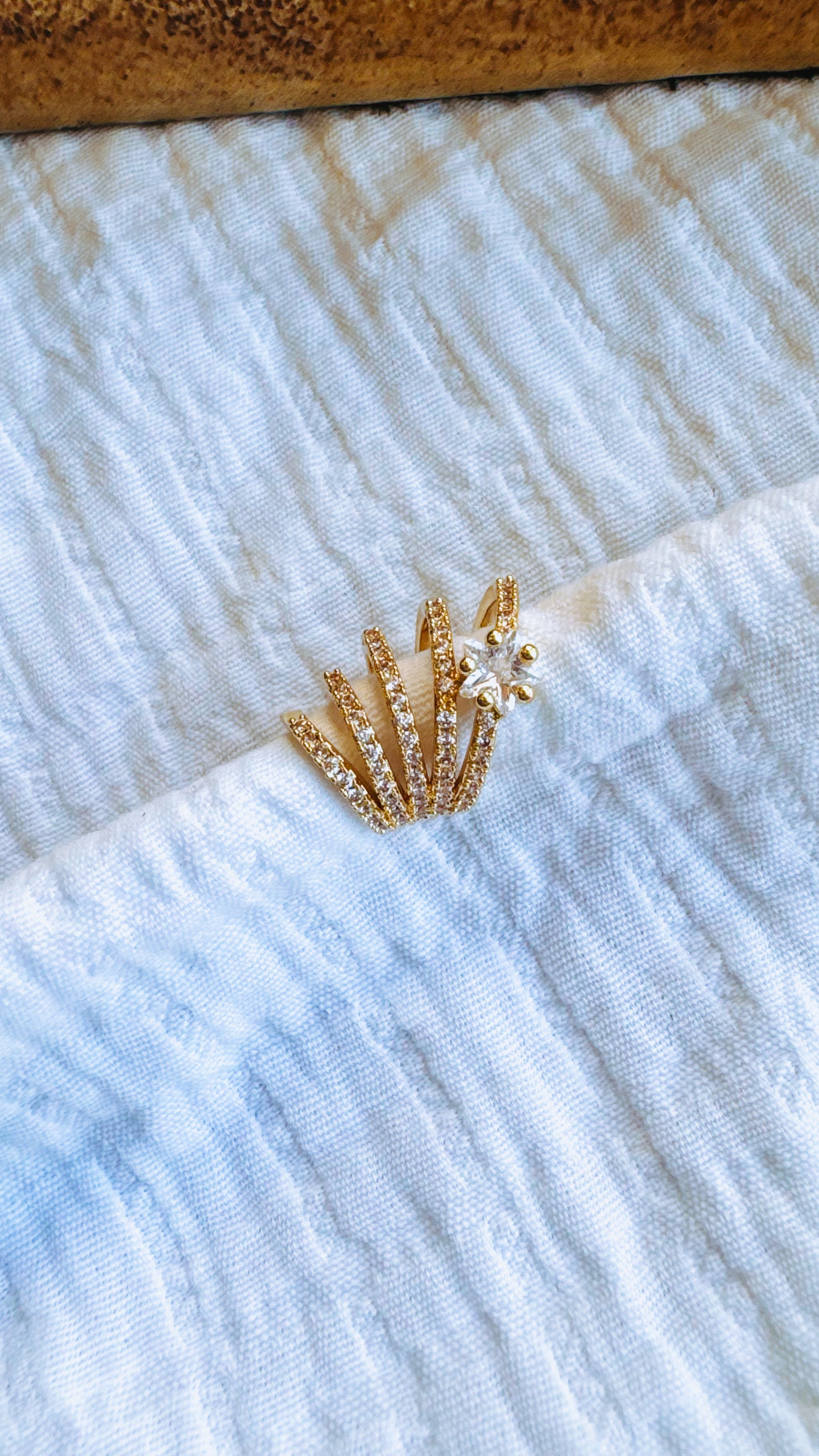 Ear Cuff Earring Gold