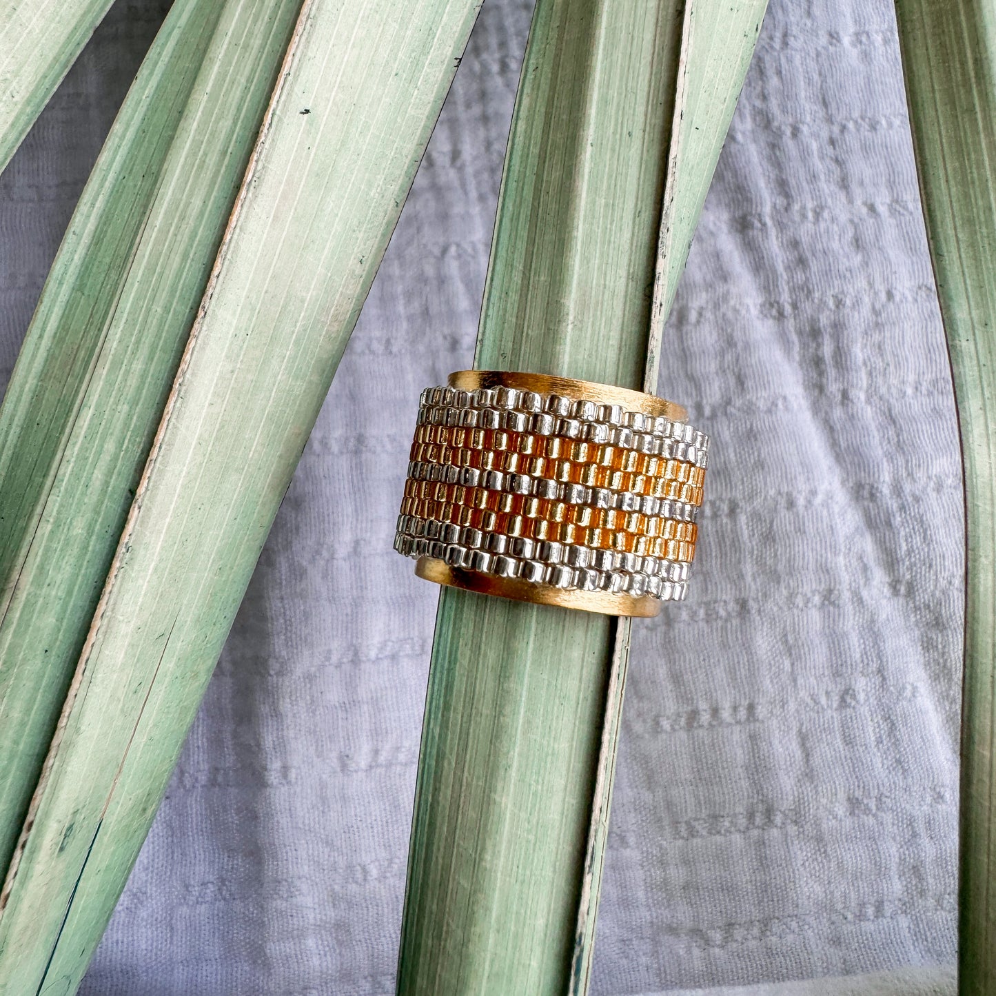 Lexie Silver & Gold Ring