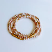 Stone Wrap - Pink Opal