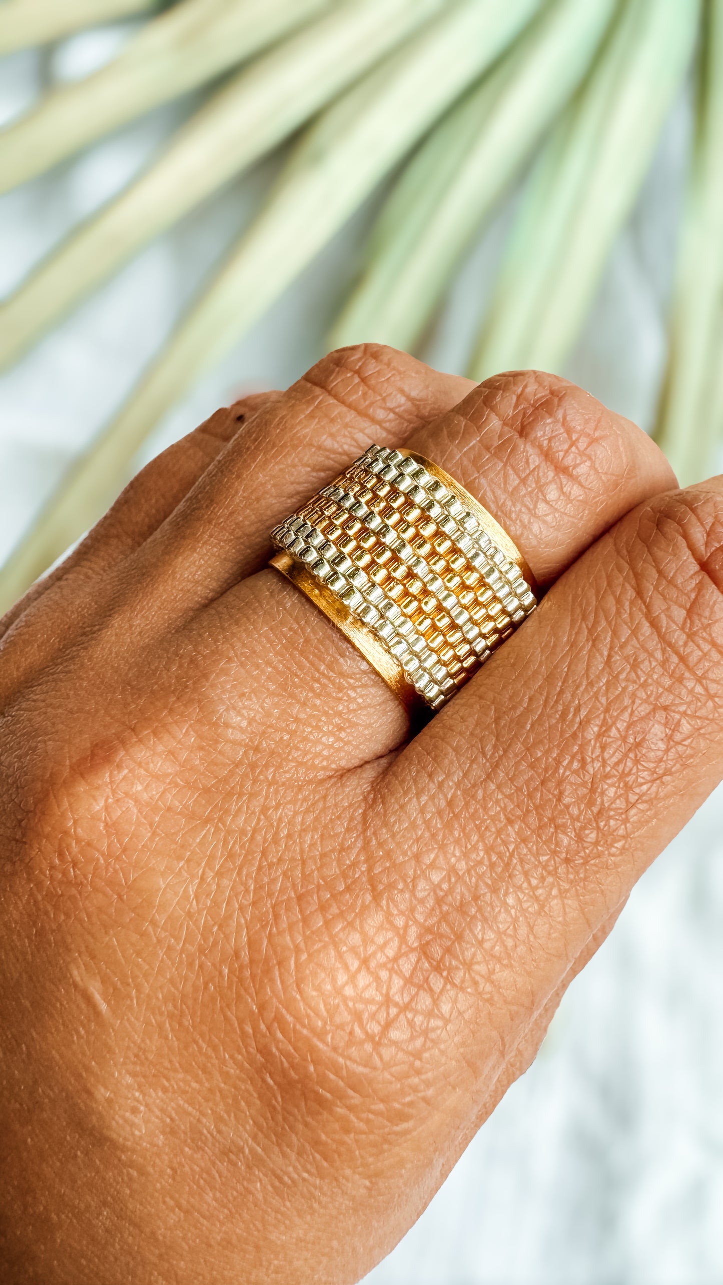 Lexie Silver & Gold Ring