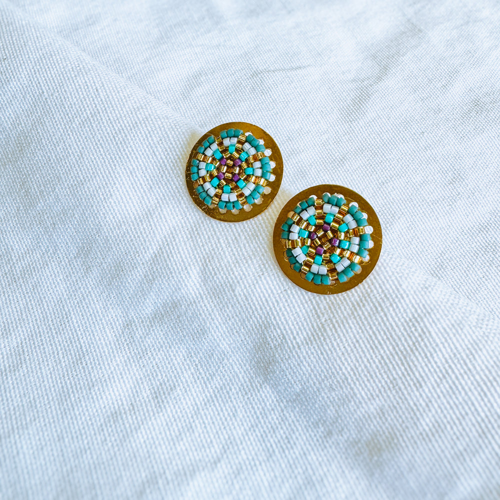 Small beaded studs 