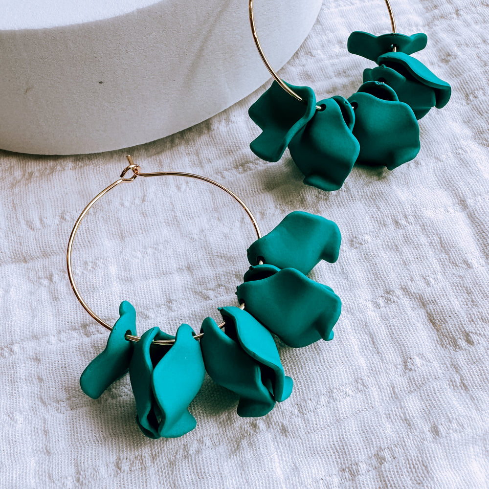 Larissa Teal Earrings