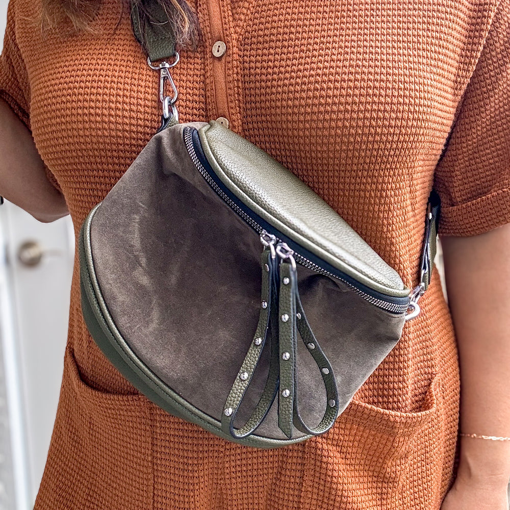 The Cross Body Bag Olive