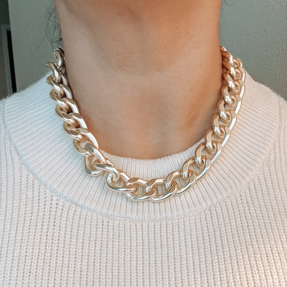 
                      
                        Curb Chain Necklace
                      
                    