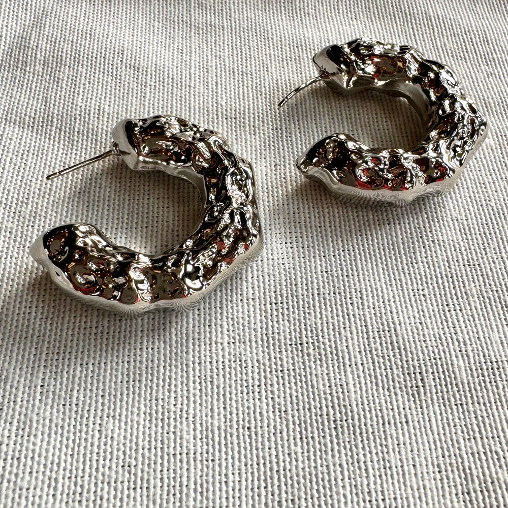 Karen Silver Hoops