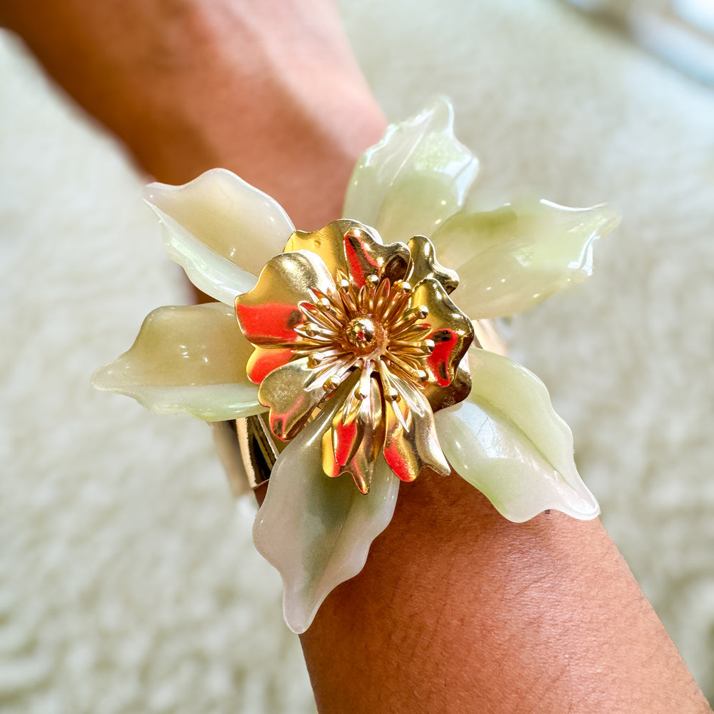 Madison Flower Cuff