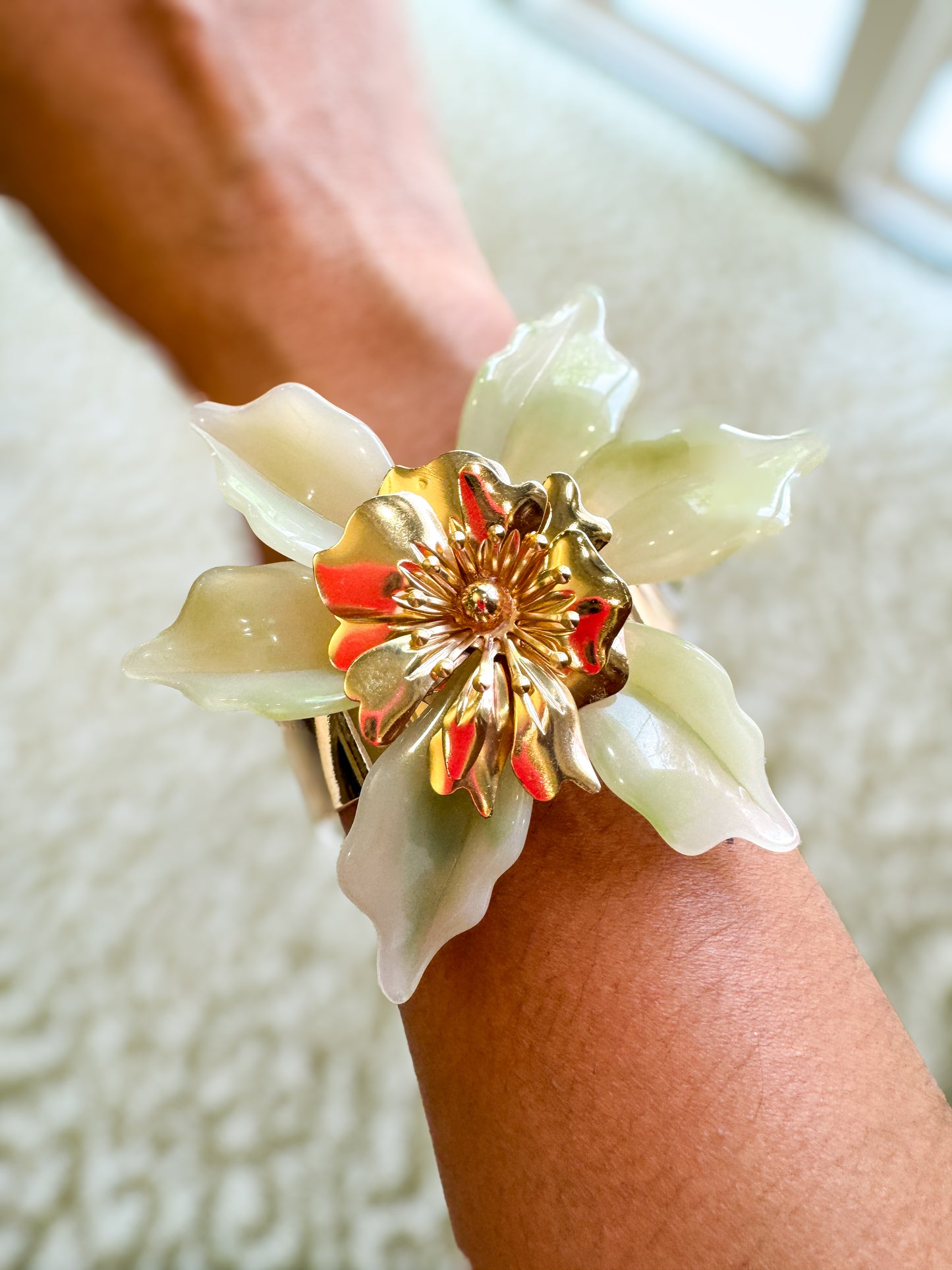 Madison Flower Cuff