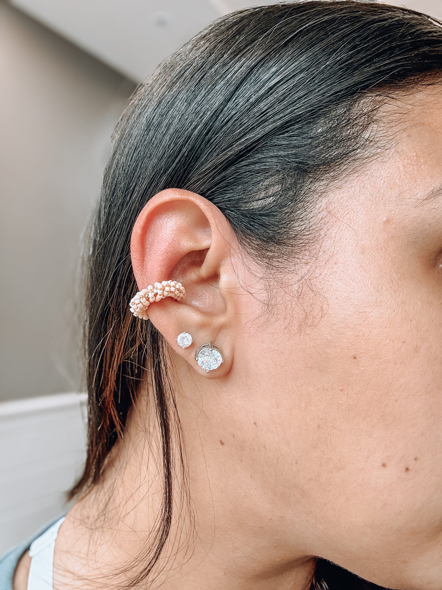 Pink Ear Cuff