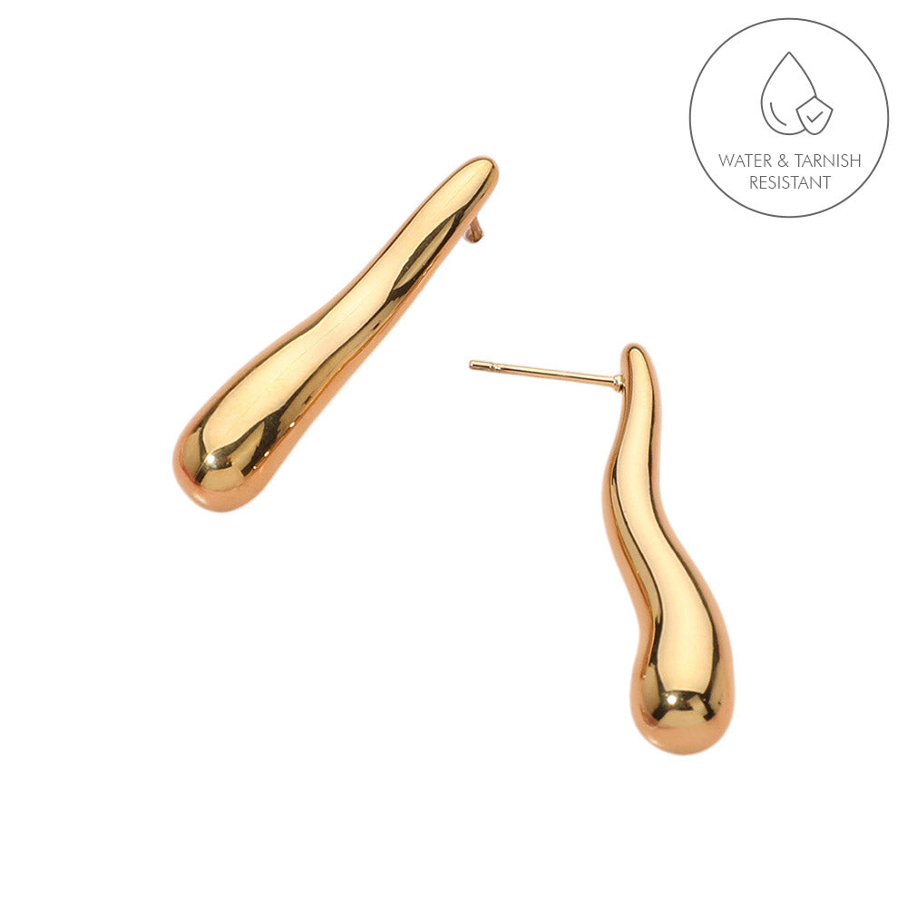 Dalila Drop Gold Earrings