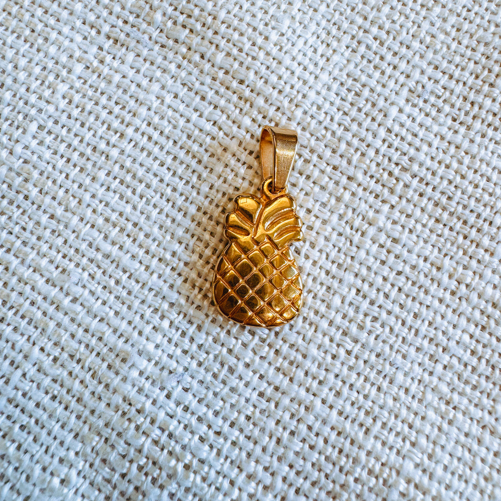 Pineapple Charm Gold