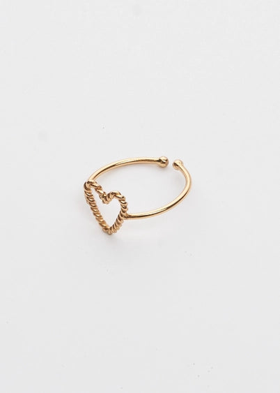 Angela Heart Ring