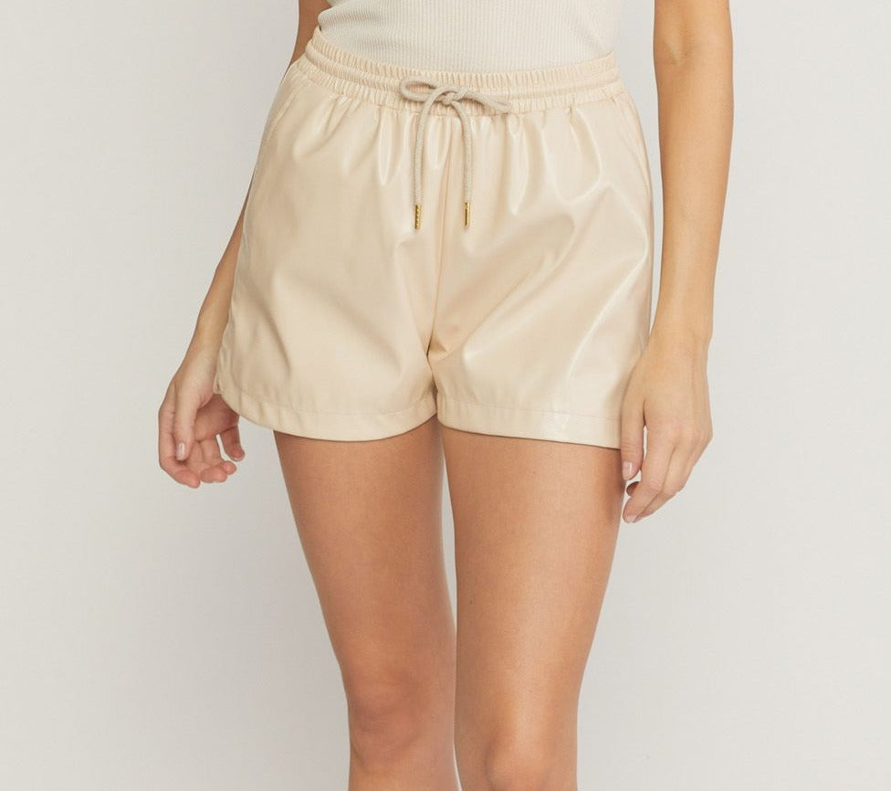 Aurora Camel  Shorts