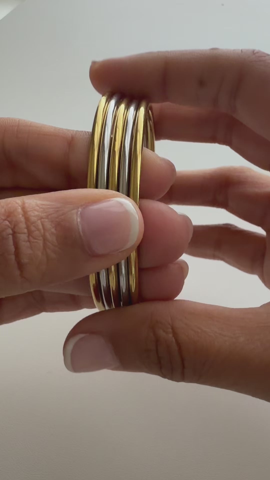 Meli Small Mixed Bangle Bracelet